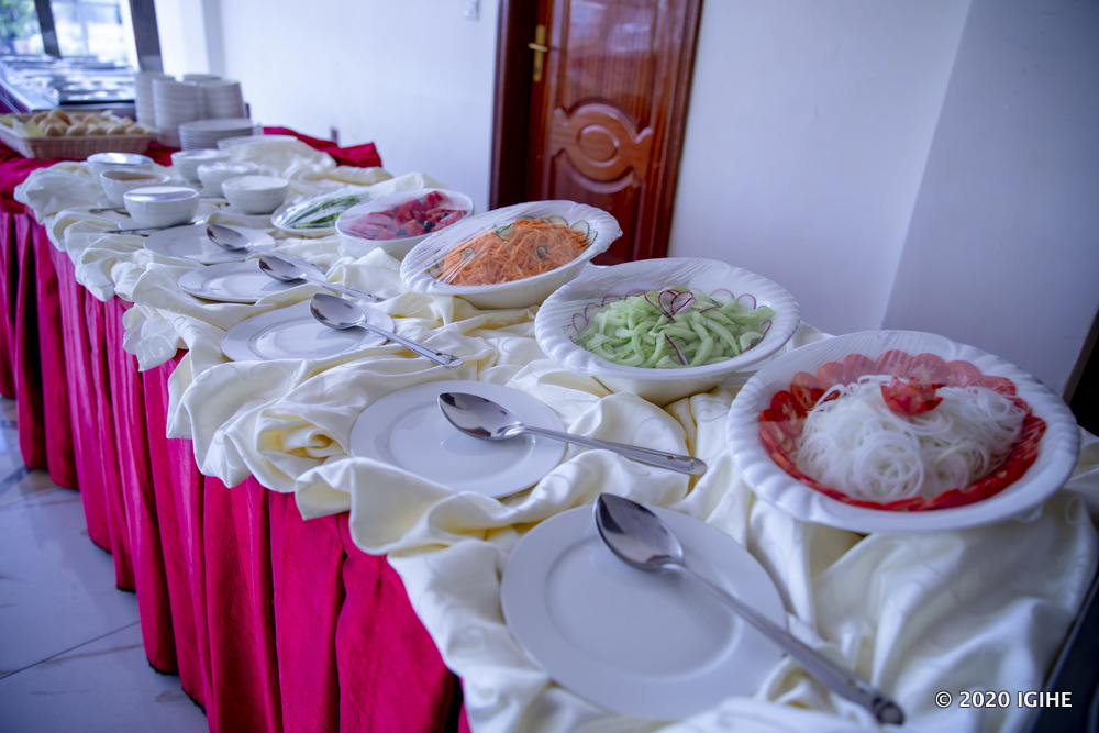 Meals are prepared by the most competent chefs who use fresh local ingredients.