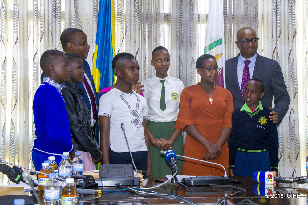 The most performing TTCs students were from Rusizi and Nyamasheke districts. They were rewarded with laptops to promote technology.