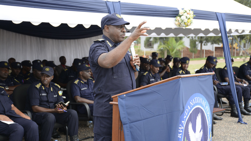 The Inspector General of Police (IGP) Emmanuel K Gasana