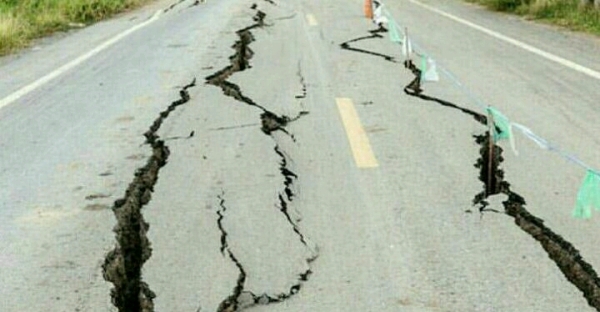 Scene of devastation that were left behind in Kagera Region today when an earthquake struck.