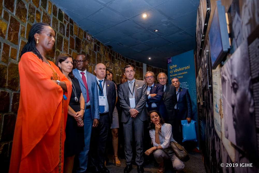 They toured different facilities at the memorial to learn more about history before, during and after the 1994 Genocide against the Tutsi