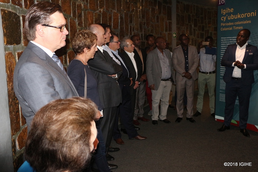 IRCAD France President, Prof. Jacques Marescaux and the delegation tour different parts of the memorial