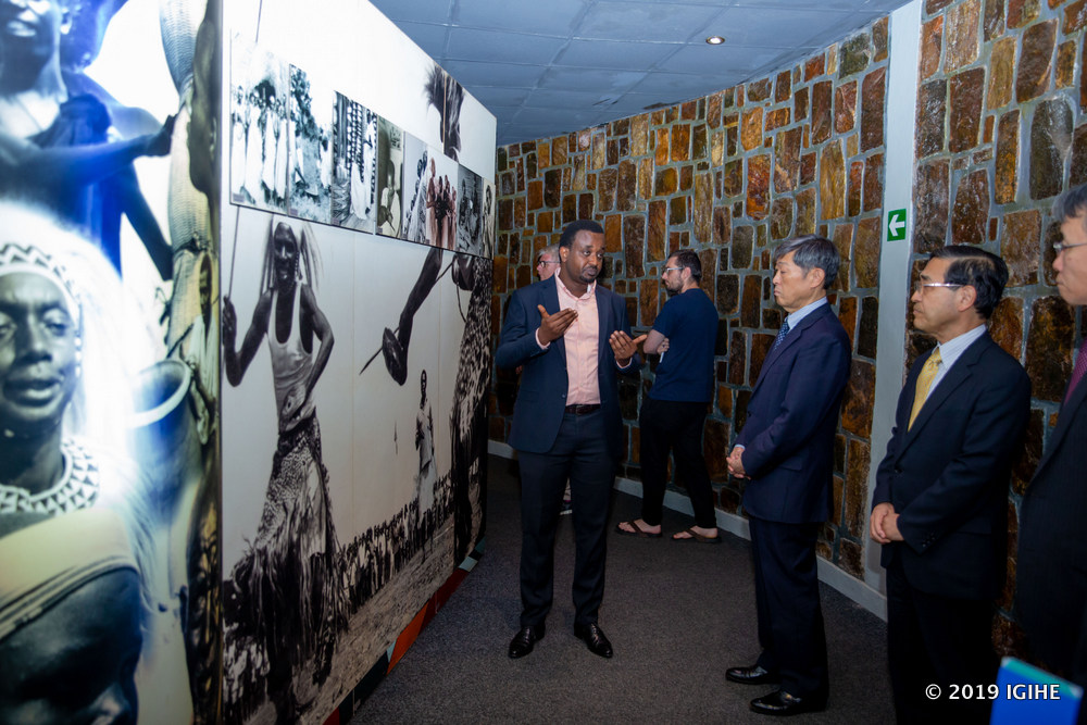 They were taken through history of the 1994 Genocide against the Tutsi.