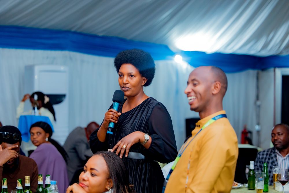 Batamuriza Isabelle, a client of BPR Bank in Huye District, praised the bank for its support and commitment to empowering women in their development journey.