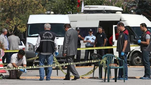 At least one assailant was shot after trying to storm the embassy in Ankara