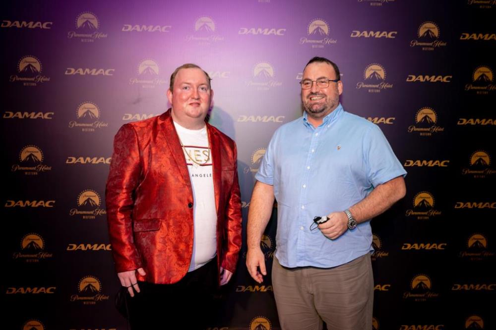 L-R: Adam Bradford, the CEO of Adam Bradford Agency and Paul Foster, the CEO of Crucial Compliance.Photo by Katch International