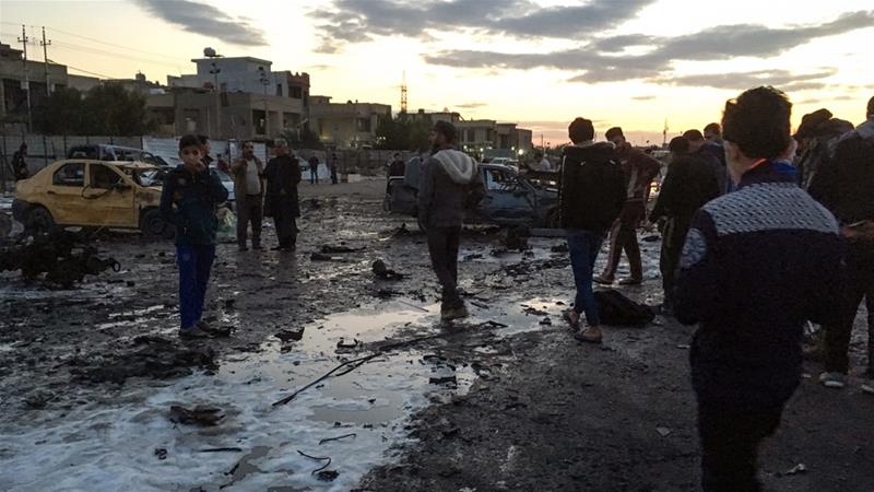 Thursday's blast in Baghdad was the latest in a series of suicide bombings