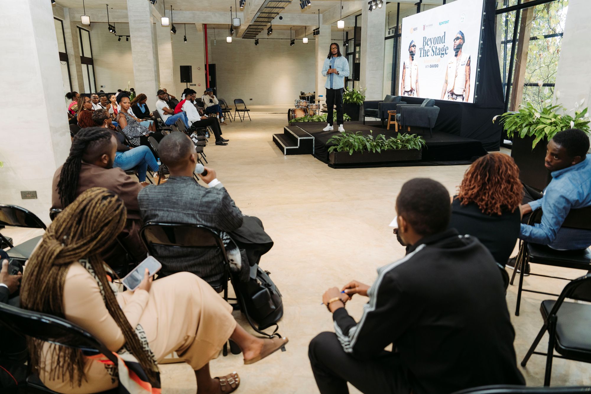 The creative café featured a fireside chat, exhibitions, and interactive sessions facilitated by renowned cultural curator Mary Maina
