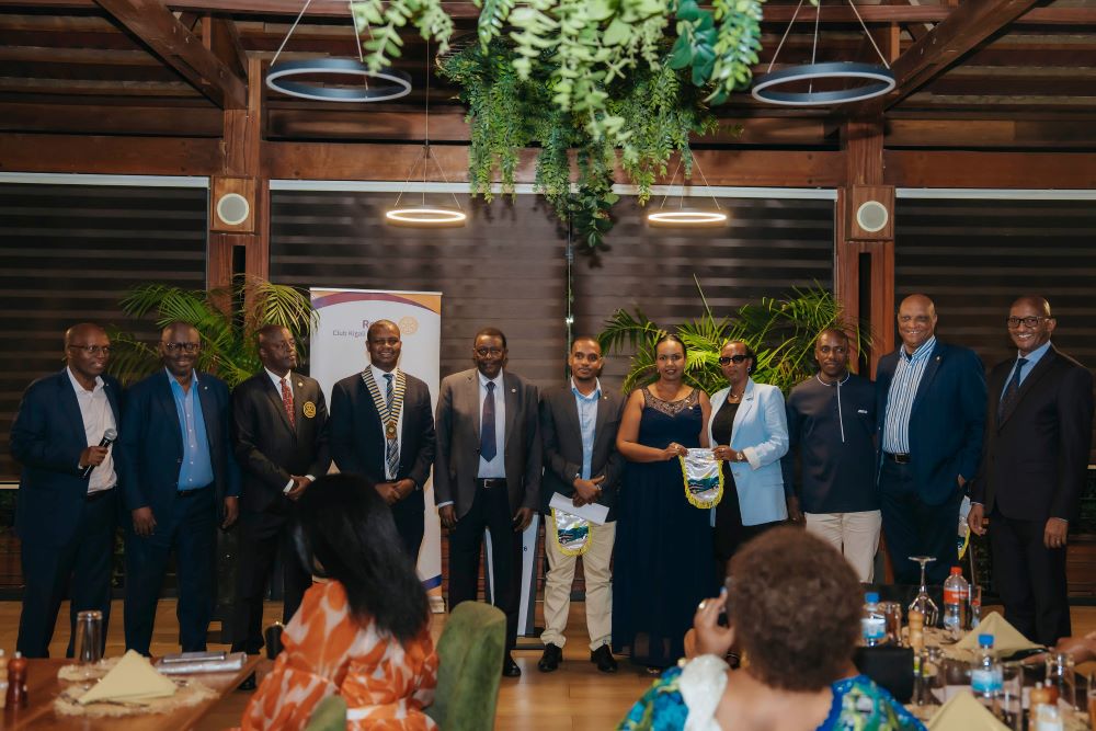 The event brought together an audience of Rotarians from across Rwanda, friends, and distinguished guests.  