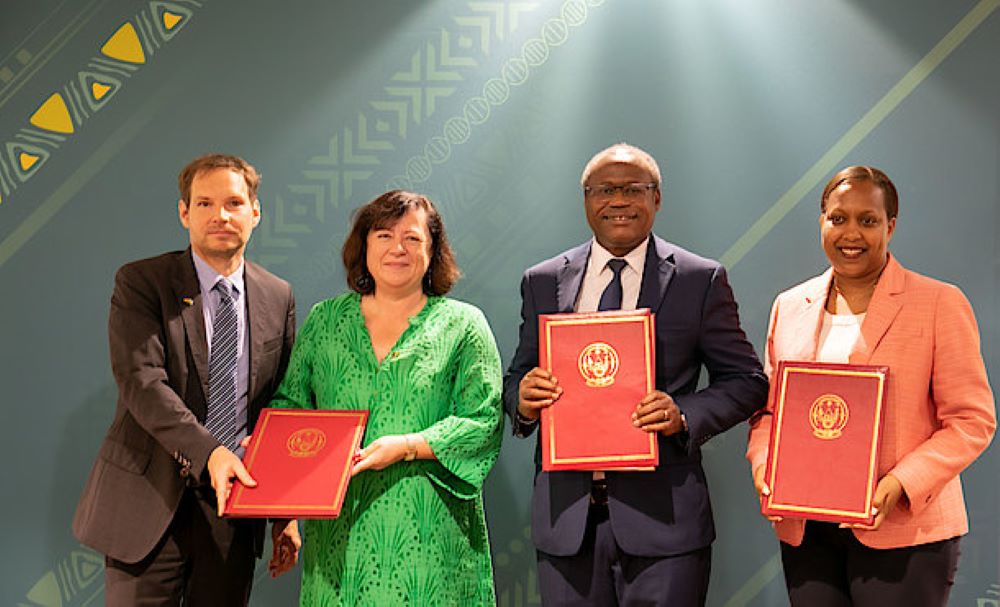 The agreement was signed on Monday 18th December 2023 in Kigali City.