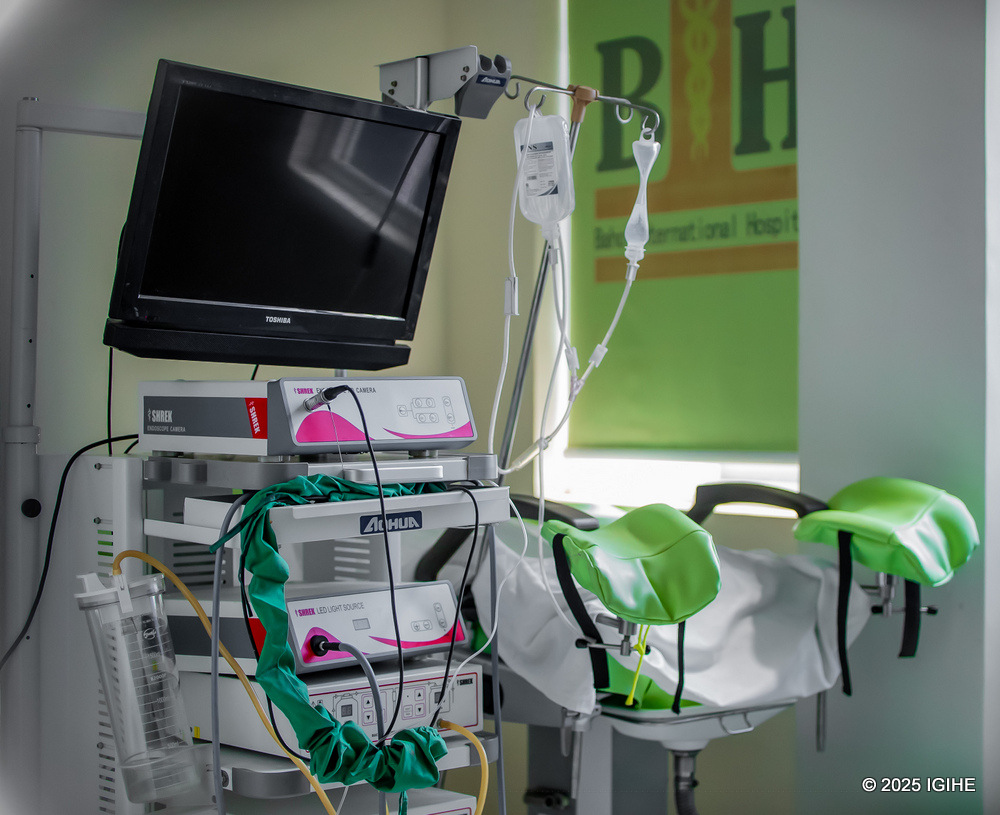 Baho International Hospital has modern equipment used in treating respiratory illnesses. 