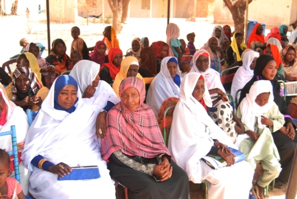 Local community attending the ceremony