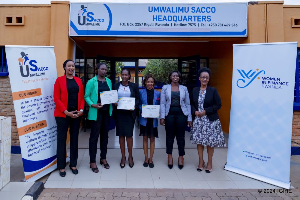 As part of this initiative to support women, three employees from Umwalimu SACCO were awarded scholarships to further their financial education at the Chartered Institute for Securities & Investment (CISI) in the United Kingdom. 