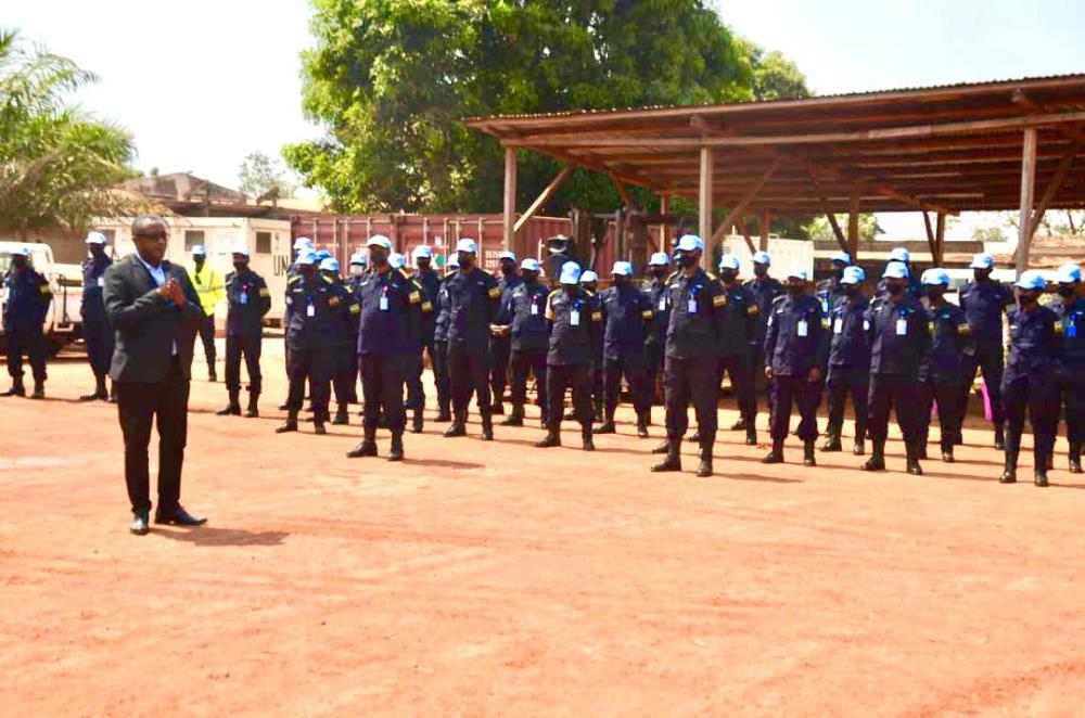 Minister Biruta commended all Police officers for the courage, discipline and professionalism demonstrated in accomplishing their assigned tasks.