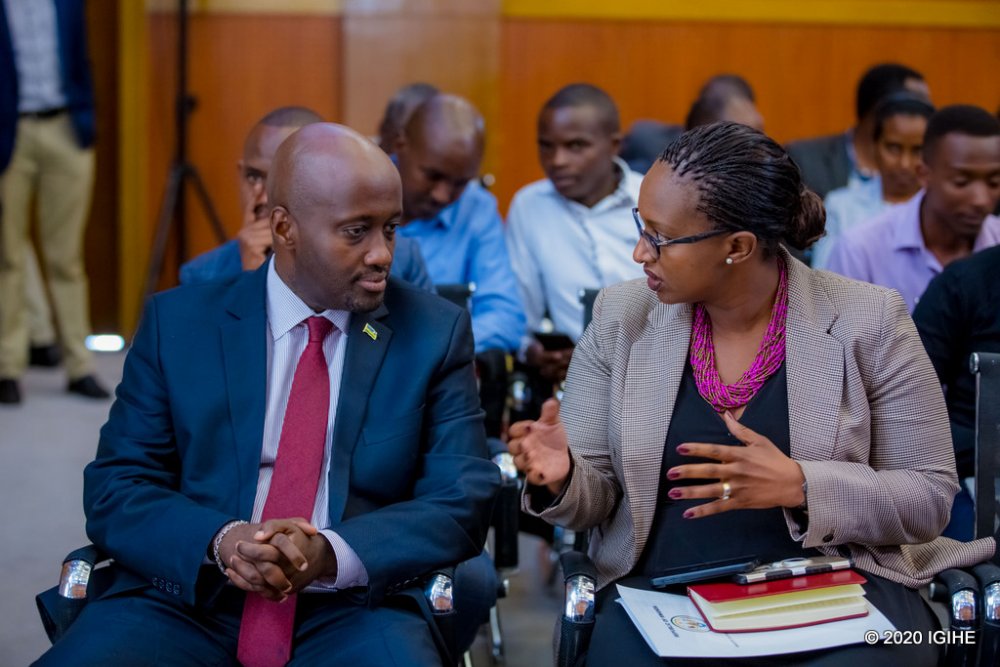 Amb. Olivier Nduhungirehe, Minister of State in the Ministry of Foreign Affairs was present 
