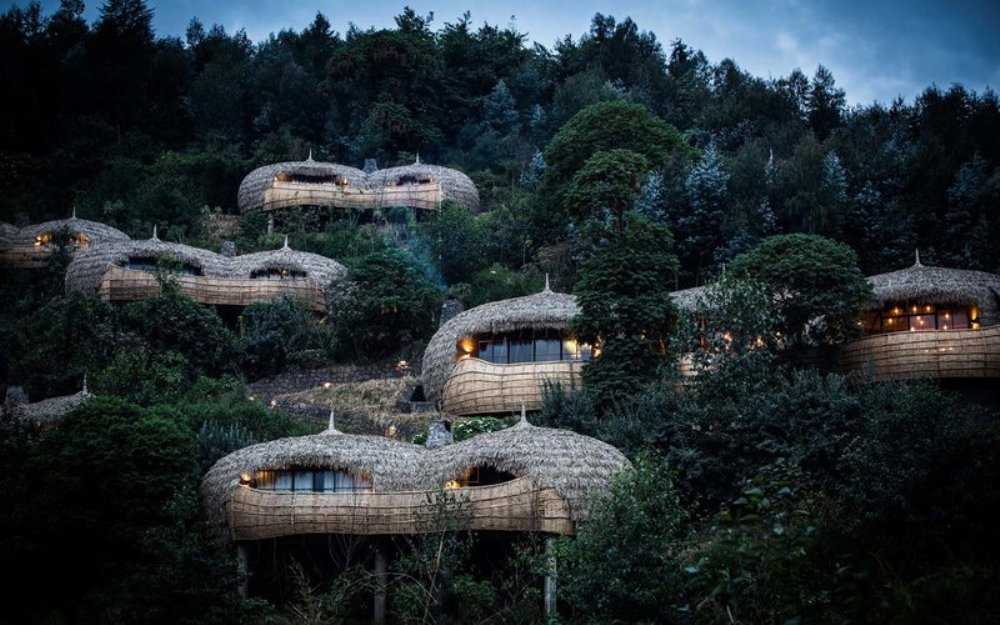 Bisate Lodge, a five-star and luxury lodge located in the foothills of Volcanoes National Park in Musanze District is among Most Luxurious Eco-Friendly Hotels across the world.
