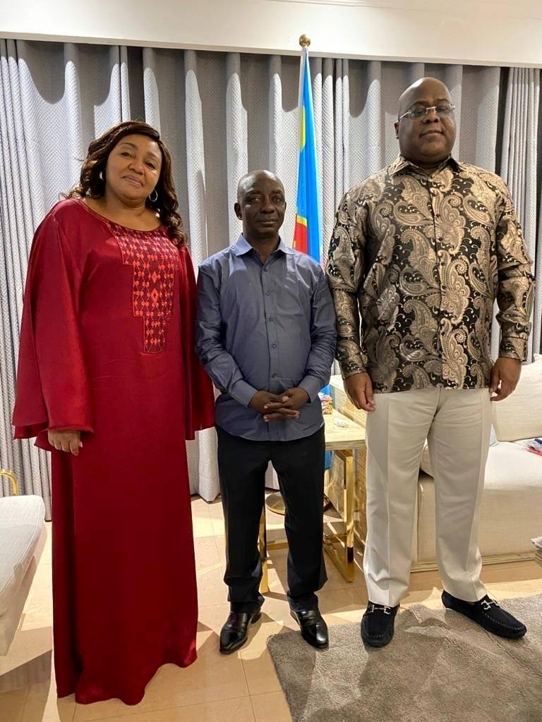 Tshisekedi and his wife recently hosted Bitakwira