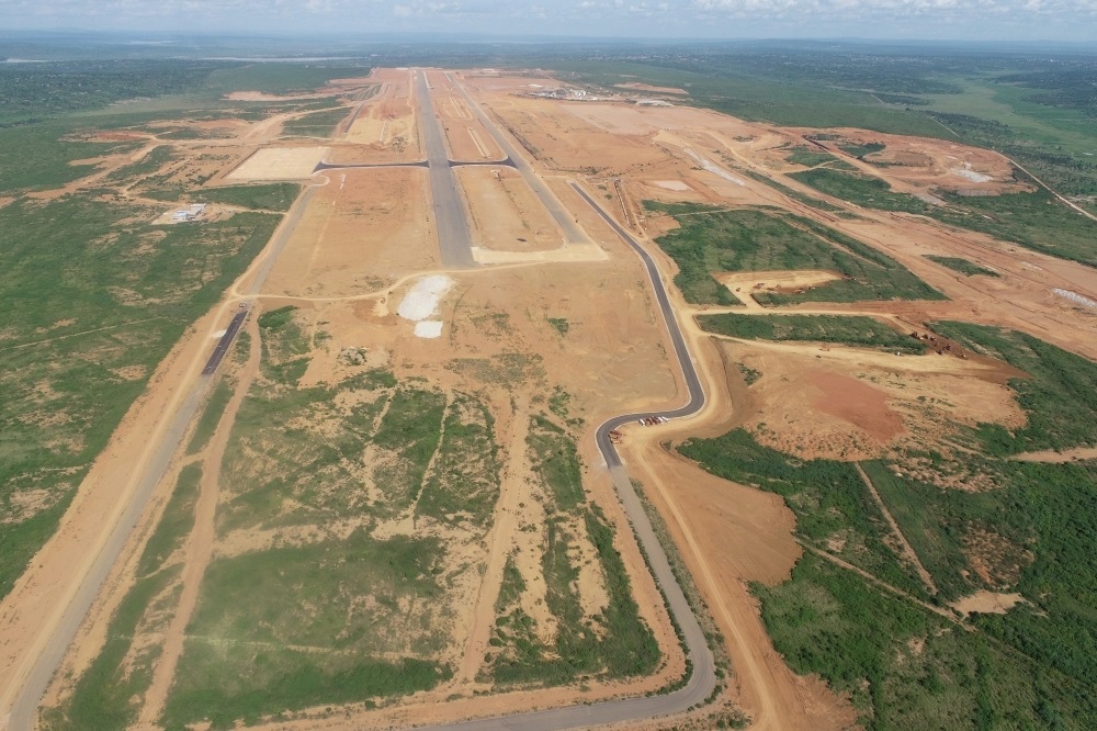 Construction works at Bugesera International Airport are expected to reach 70 percent by the end of 2023. 