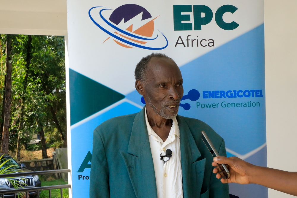 Bitwayiki Jean Berchmas is among beneficiaries who hailed the support from EPC Africa Group.