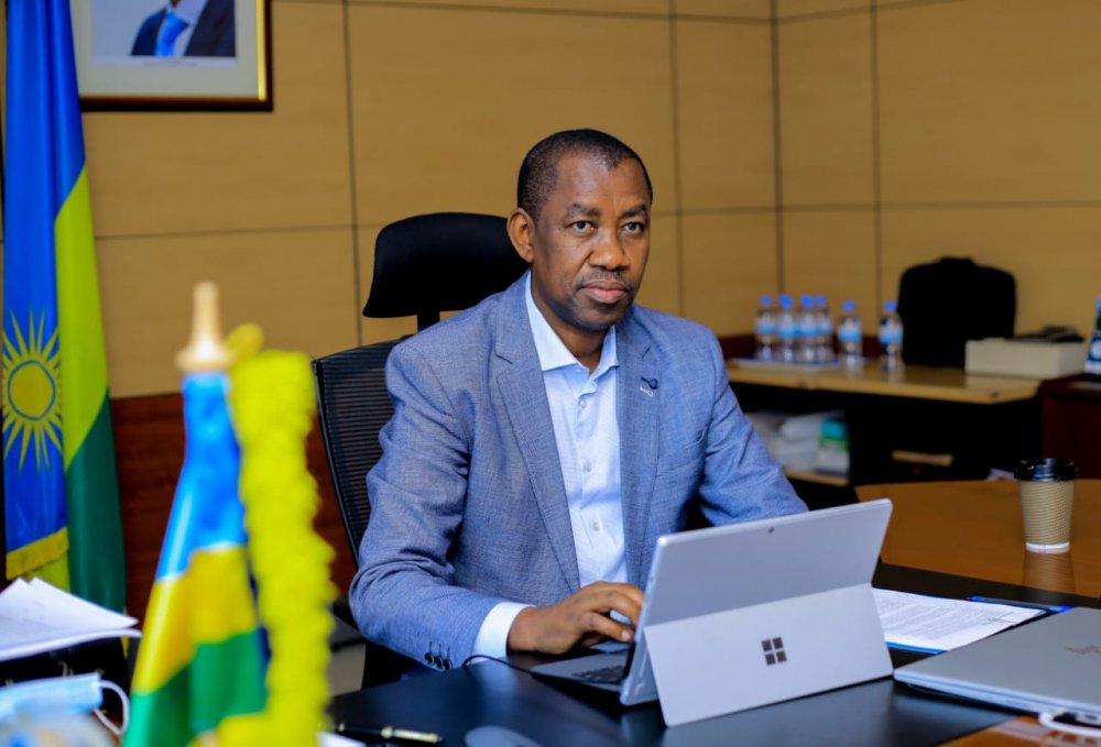The Commissioner General of the Rwanda Revenue Authority (RRA), Bizimana Ruganintwali Pascal. 