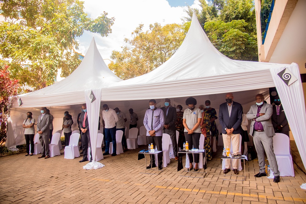 The commemoration event took place at BK headquarters.
