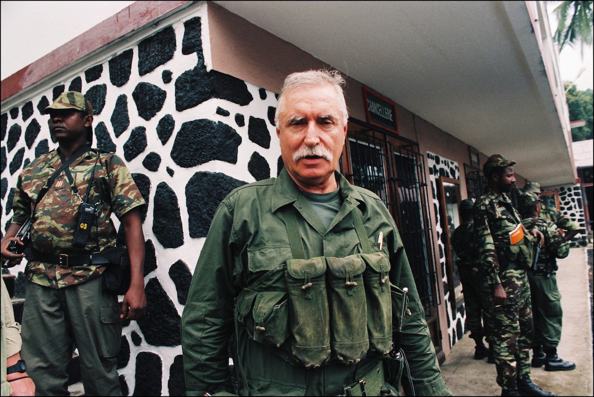 Bob Denard in 1995.