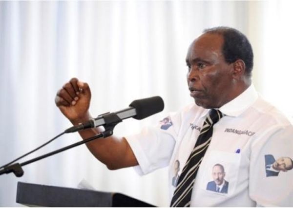 The head of National Itorero Commission, Boniface Rucagu