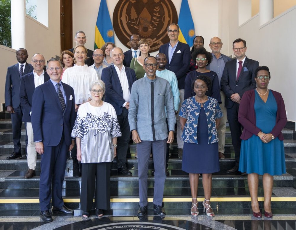President Kagame has received a delegation from BPN Rwanda.  