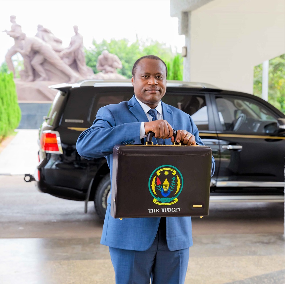 Minister Ndagijimana presented the revised budget on Tuesday 7th February 2022.