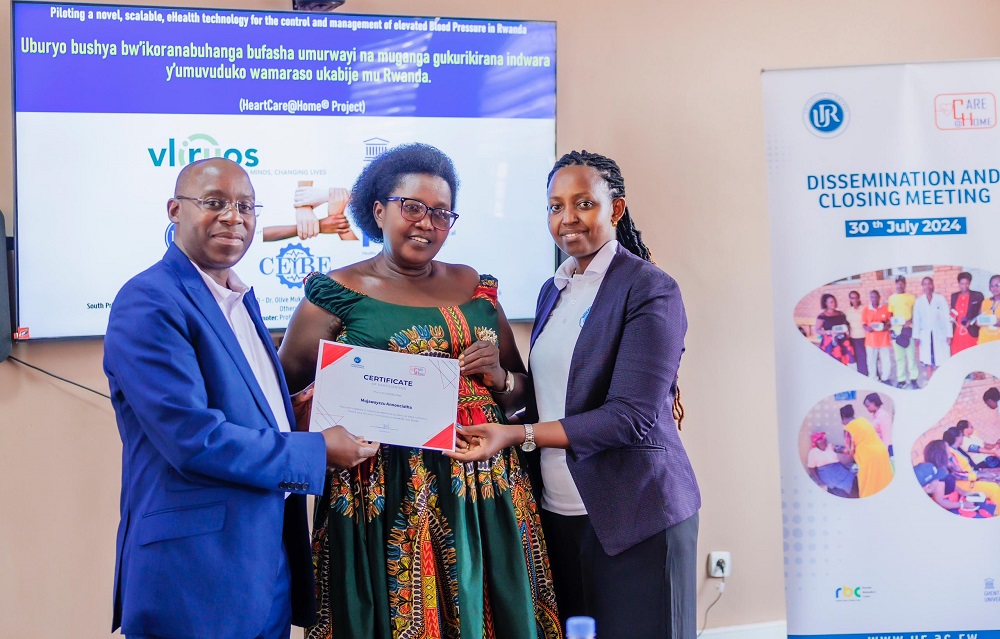 Every community health worker involved in monitoring the research participants was recognized.