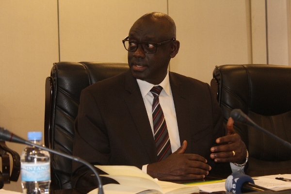 The Minister of Justice, Johnston Busingye