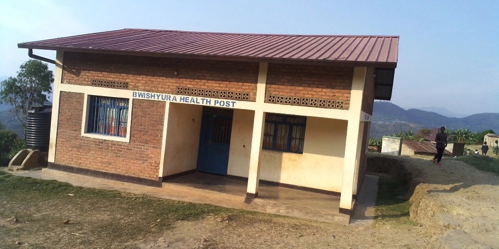One of health posts in Karongi District. 