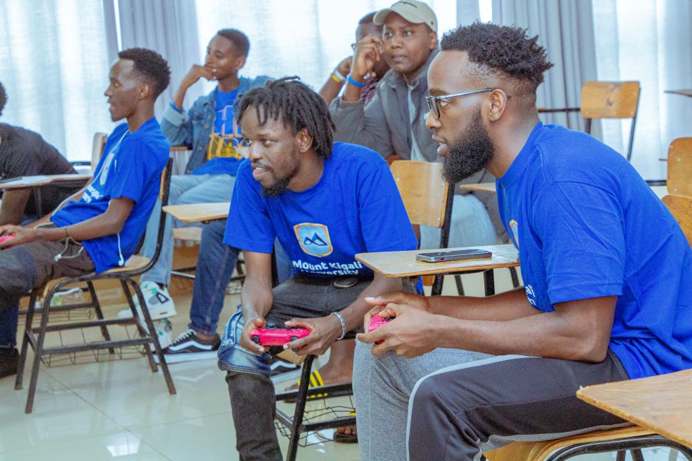 Stars from Dream Team enjoying the game