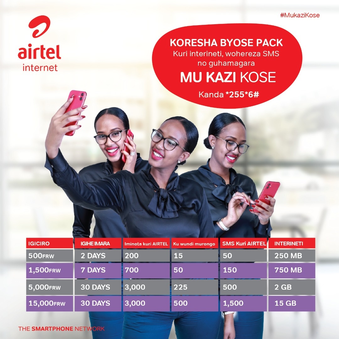 At Airtel our customers come first, based on the consumer needs, they still can enjoy data-heavy and voice heavy bundles.