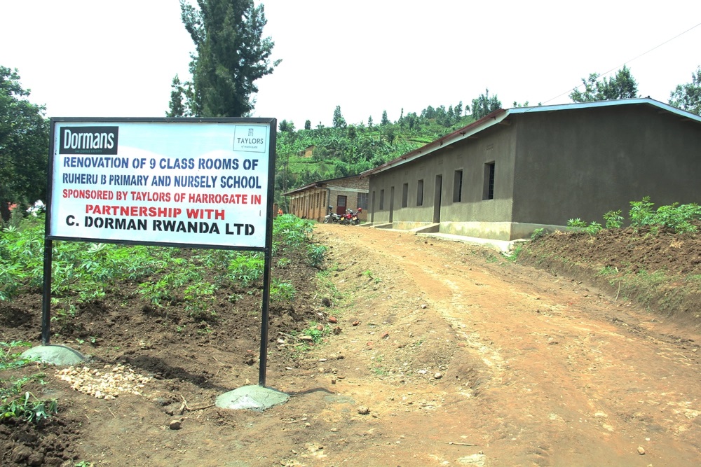 Dorman renovates Nyamasheke classrooms, allows better learning environment
