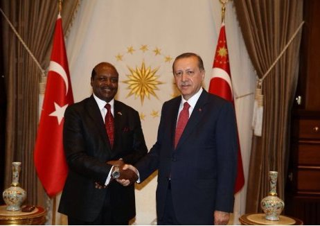 Amb. Nkurunziza presented credentials to Turkish president yesterday