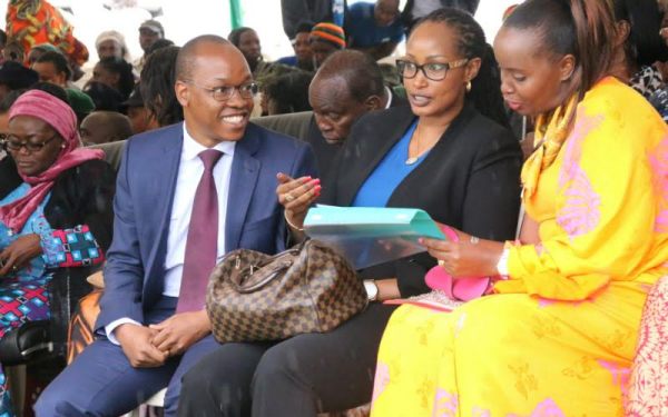 Tigo Rwanda CEO Tongai Maramba and Deputy CEO Chantal