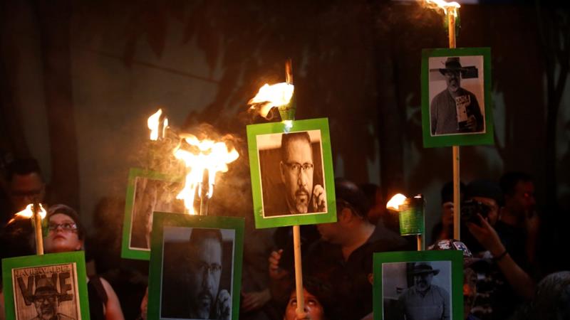 The killing fanned a wave of anger at the authorities, with rights groups saying corrupt officials are preventing journalists' killers from being punished