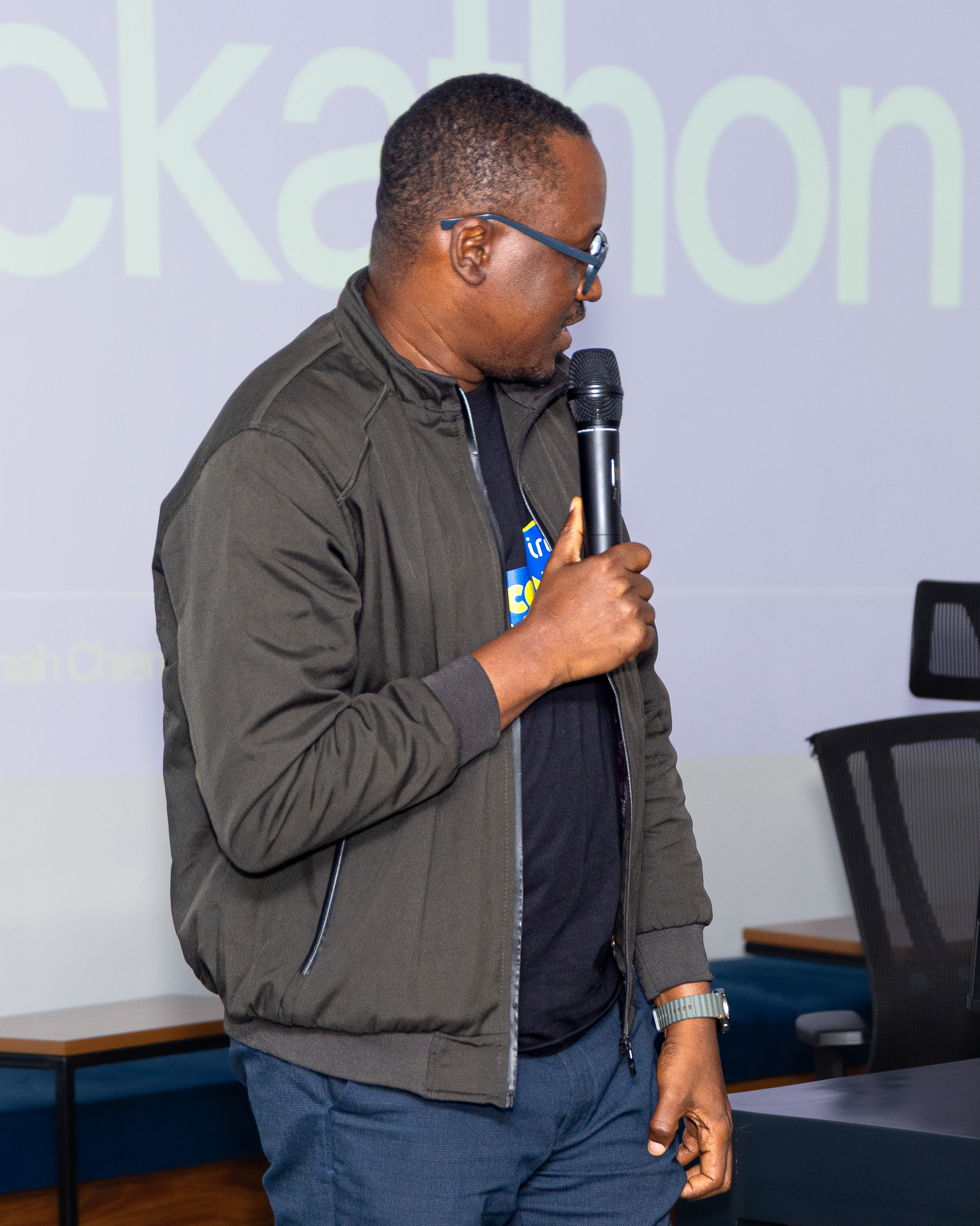 Peter Charles Djomga, Director of Software Engineering at Irembo, rallied the participants to seize the moment and push boundaries to create solutions that address real-world challenges and drive meaningful impact in society.