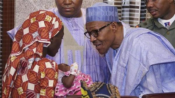 Amina, who was flown to Abuja to meet Buhari, was abducted in April 2014