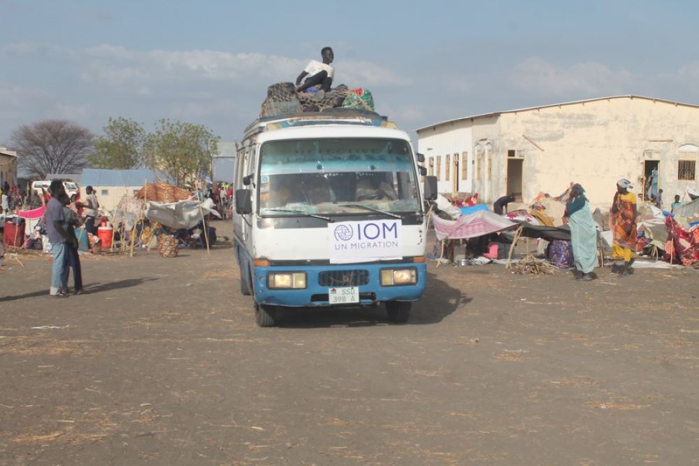 South Sudanese evacuated from Sudan by a United Nations agency arrive at the reception center in Renk County, Upper Nile State, South Sudan, on April 30, 2023. (Photo by Denis Elamu/Xinhua)
