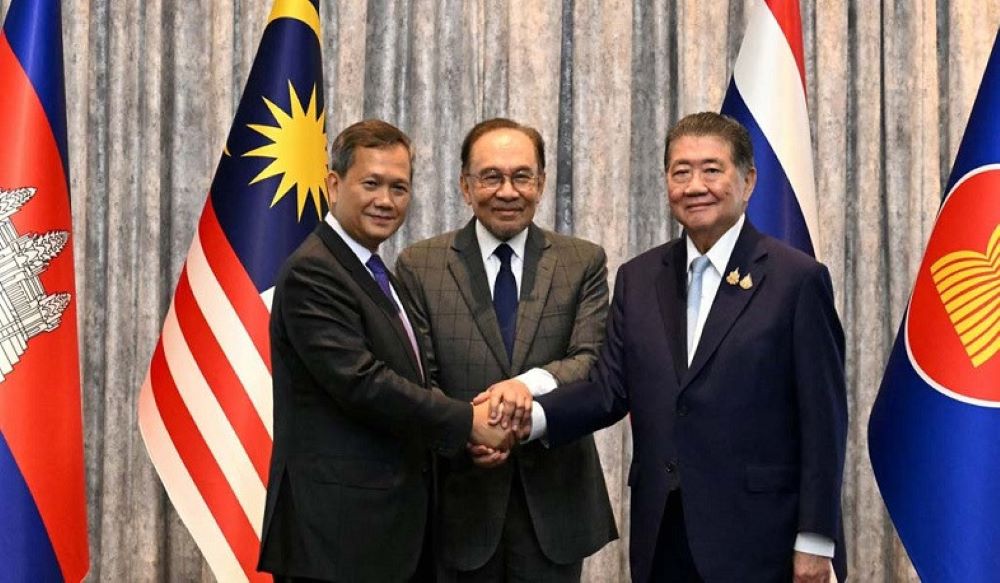 The ceasefire agreement between Cambodia and Thailand was reached on Monday in Malaysia. 