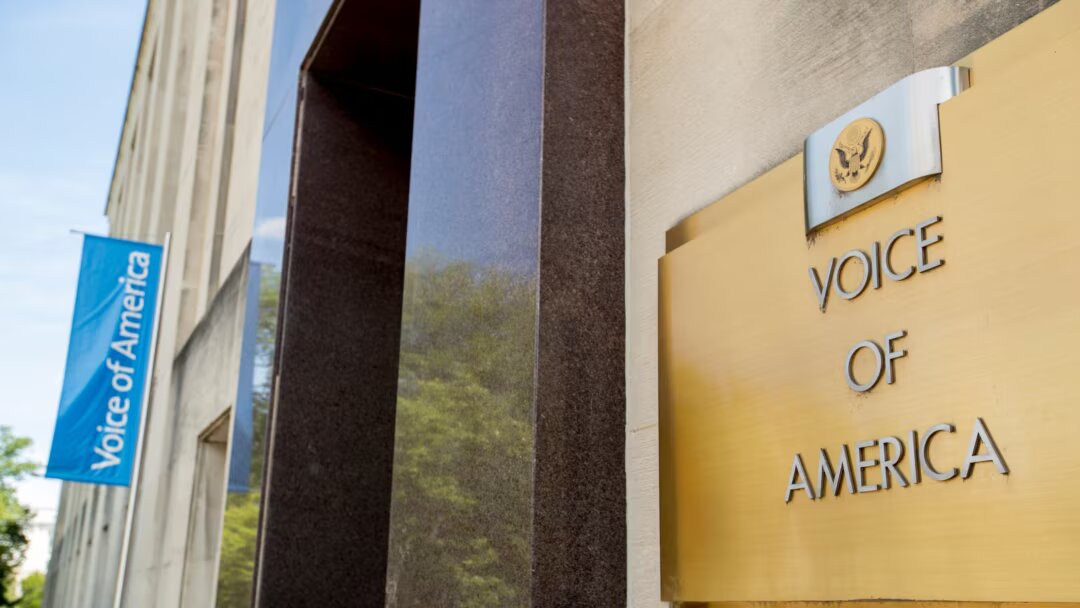 VOA Director Michael Abramowitz termed the layoffs unprecedented, stating that Voice of America is being silenced for the first time in 83 years.