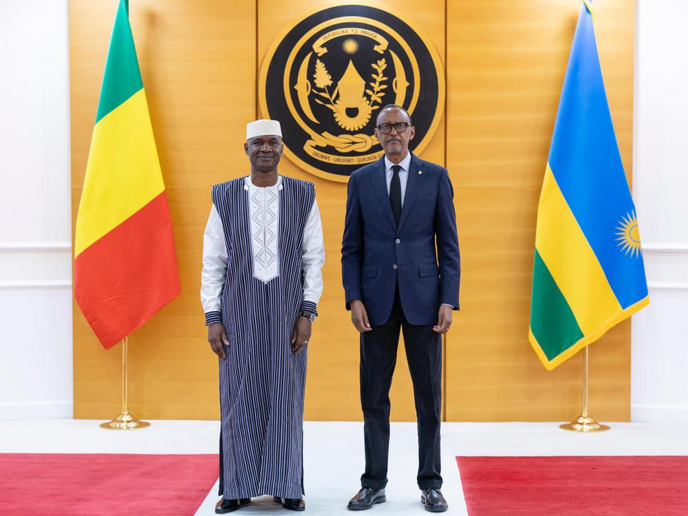 Brig Gen Mamary Camara of Mali also presented credentials to President Kagame on Wednesday.