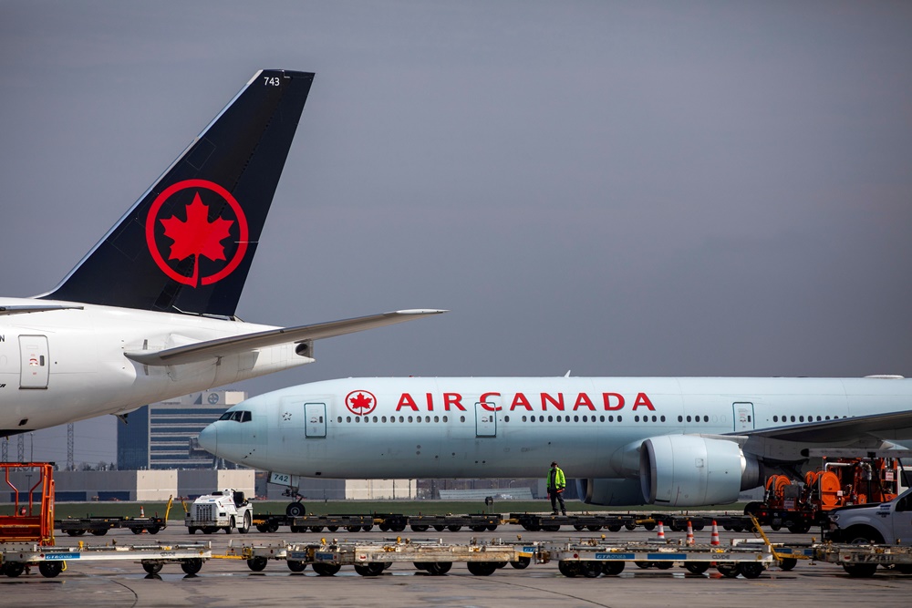 The agreement will see Air Canada operating flights to Rwanda. Photo Reuters 