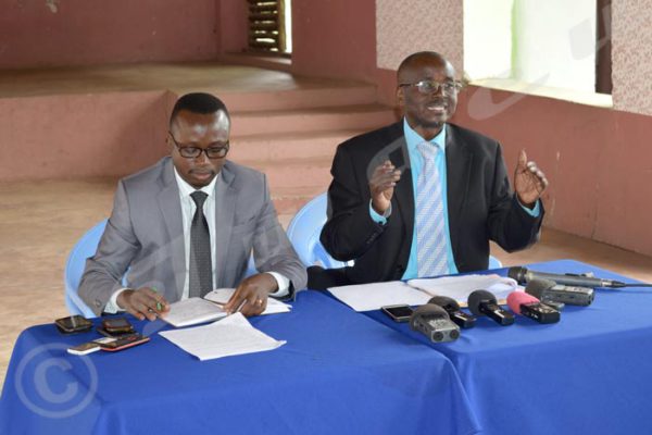 From left to right: Venant Hamza Burikukiye and Jean Marie Nduwimana, respective legal representatives of CAPES+ and PISC-Burundi.