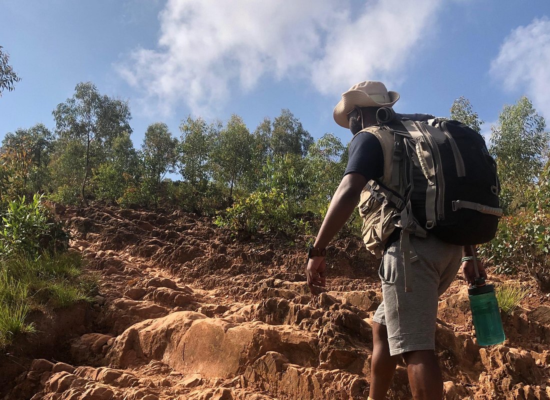 Hiking adventure at Mount Kigali.