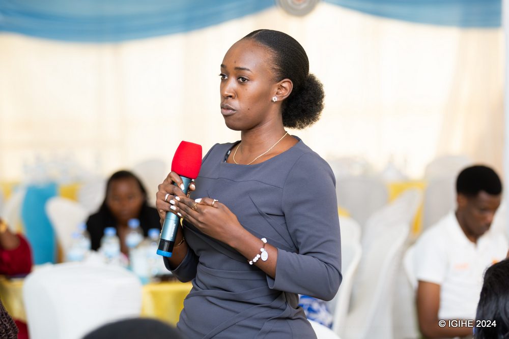 Carine Umutoni praised the collaboration between her organization and Prime Insurance.