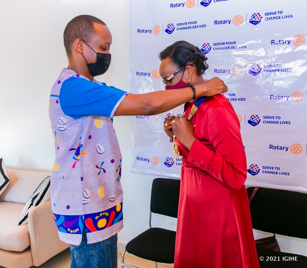 Eddy Sebera represented the outgoing president at the handover ceremony.  
