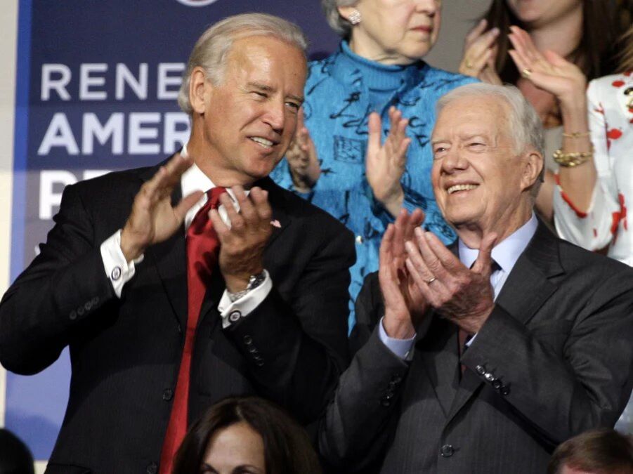 U.S. President Joe Biden has hailed Jimmy Carter as a leader whose life was measured not by words, but by deeds.